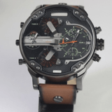 Steel Watch© | À Prova D'Água com Pulseira de Couro Premium