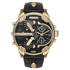 Steel Watch© | À Prova D'Água com Pulseira de Couro Premium